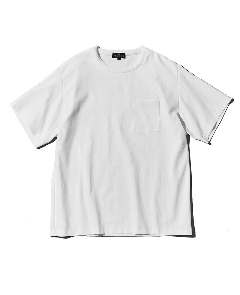 クロコハート付クルーネックＴシャツ