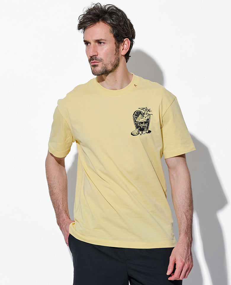 ベーシックジャージーカクテルプリント Tシャツ