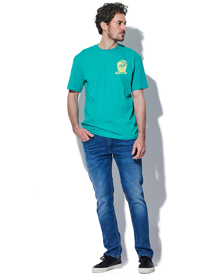 ベーシックジャージーカクテルプリント Tシャツ