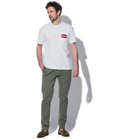 ベーシックジャージーレトロプリント ポケTシャツ