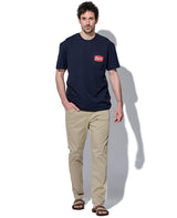 ベーシックジャージーレトロプリント ポケTシャツ