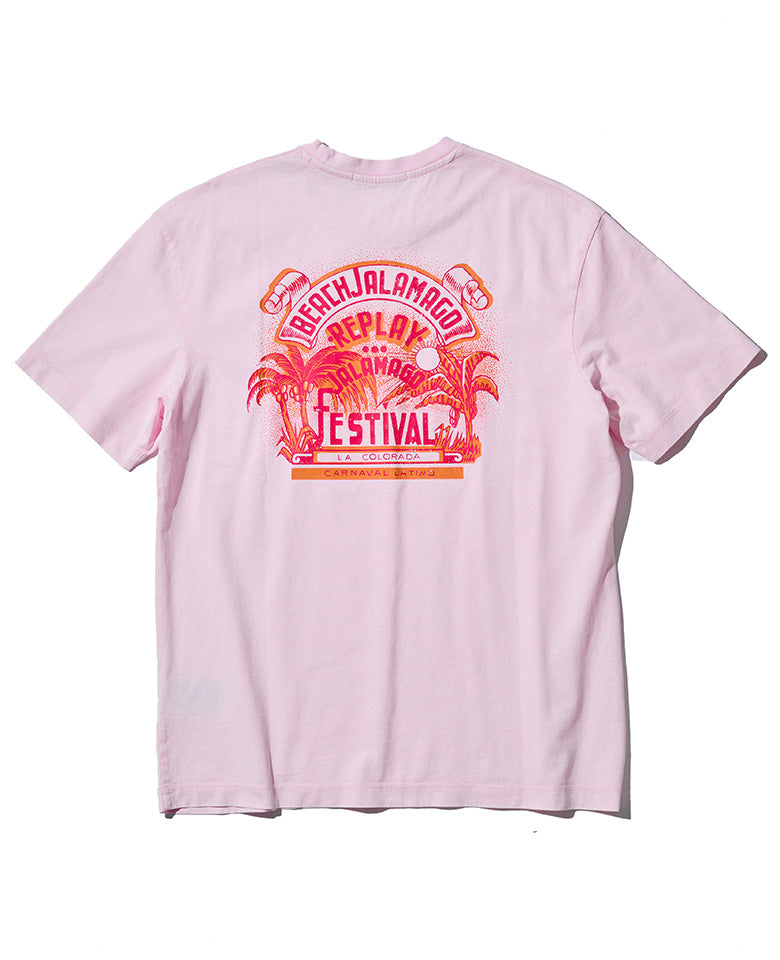 オープンエンドジャージービーチフェスTシャツ