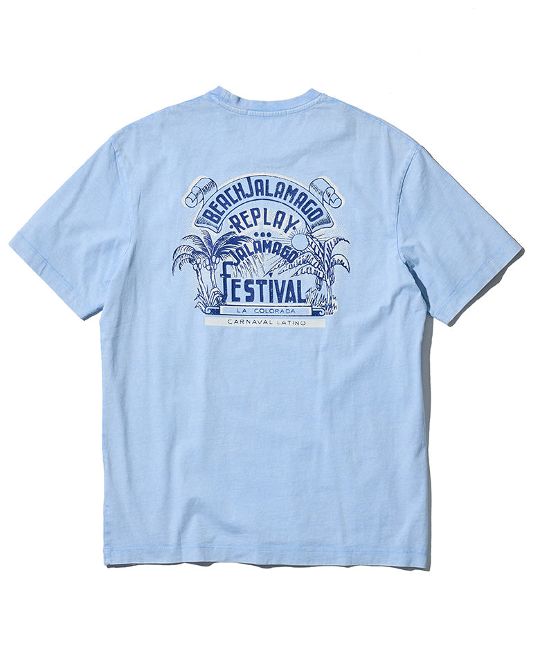 オープンエンドジャージービーチフェスTシャツ