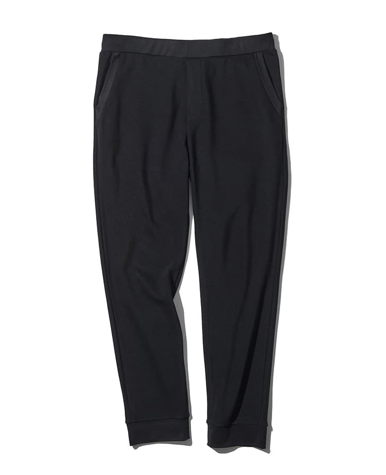 Men's compact pile easy pants