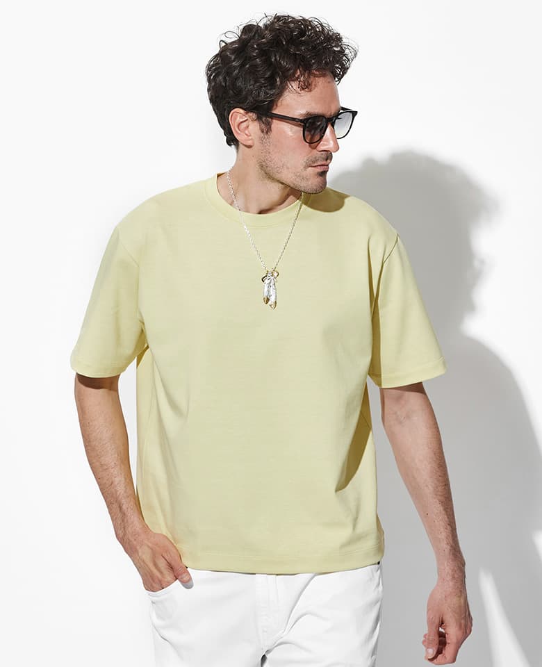 Men's heavymercerizedcotton s/s