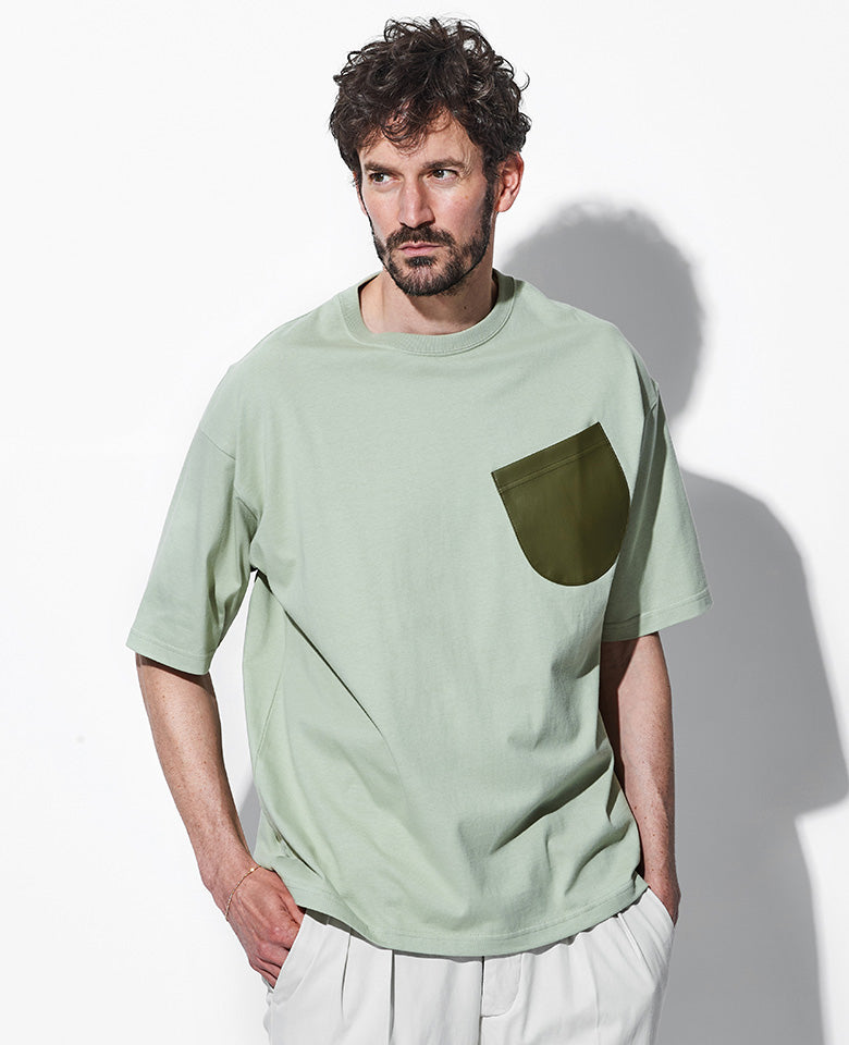 パッチポケットビッグTシャツ