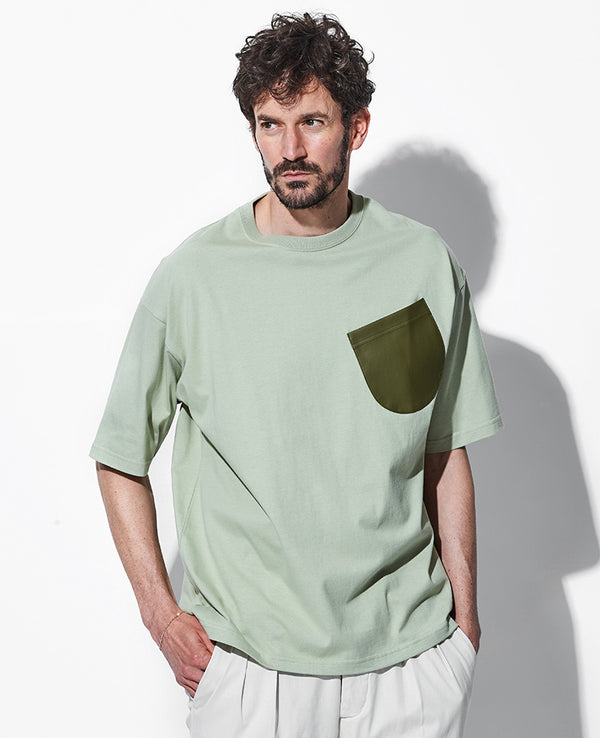 パッチポケットビッグTシャツ