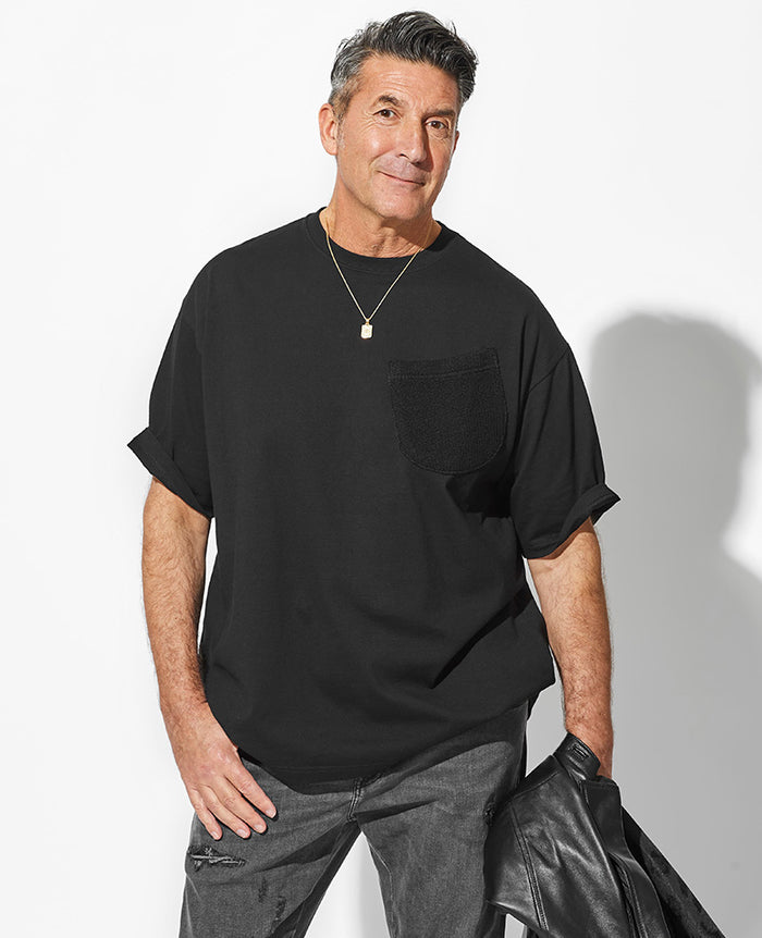 パッチポケットビッグTシャツ – 買えるLEON