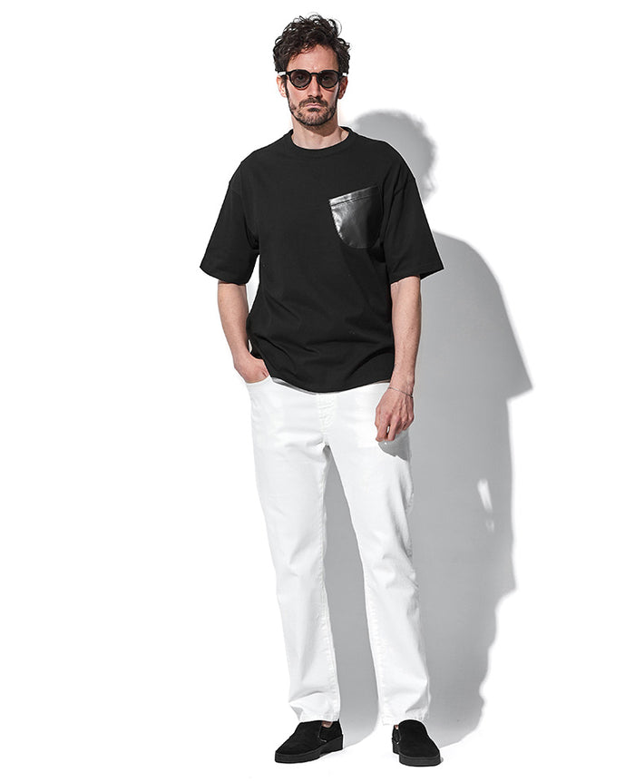 パッチポケットビッグTシャツ – 買えるLEON