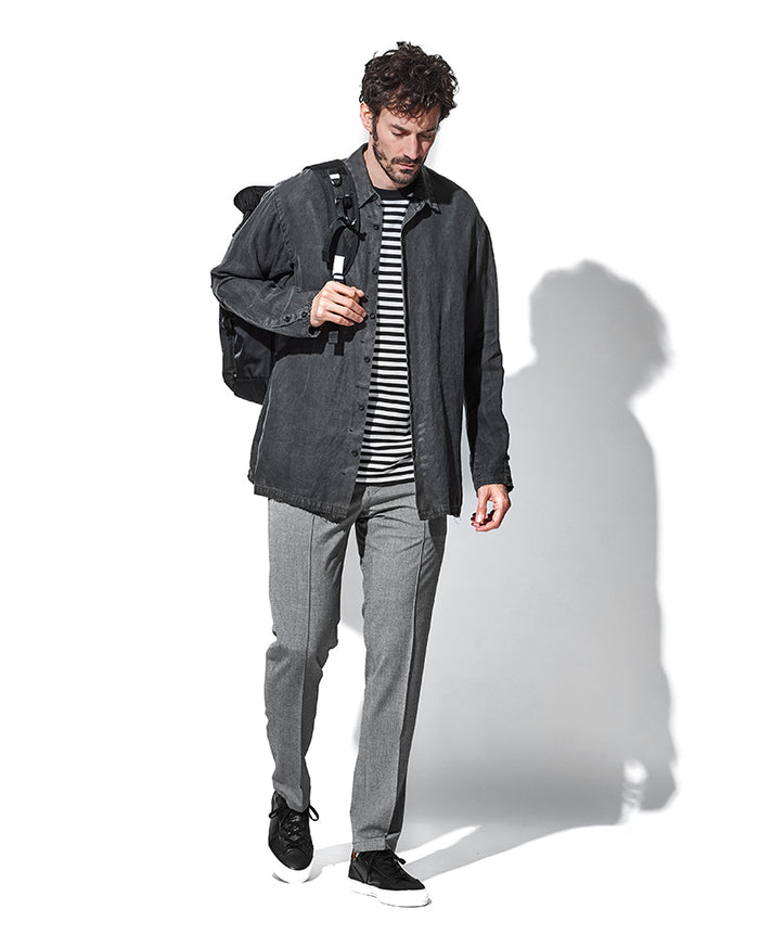 PHIGVEL MAKERS & Co. スタンドカラーシャツジャケット PHIGVEL MAKERS & Co. スタンドカラーシャツジャケット