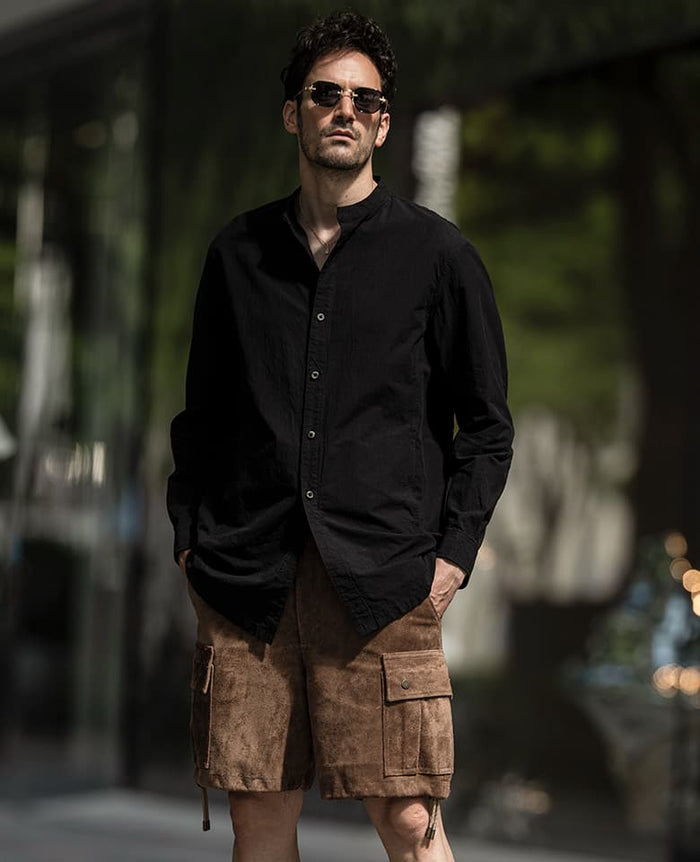 Loner レザーハーフパンツ Loner レザーハーフパンツ