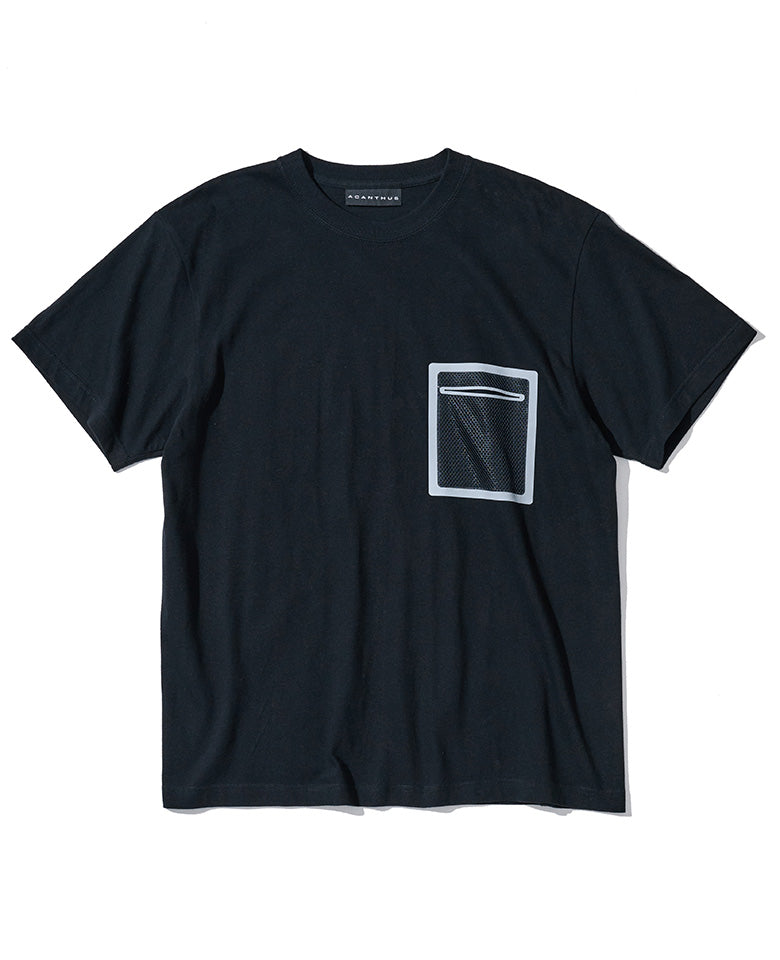 メッシュトリミングポケット Tee