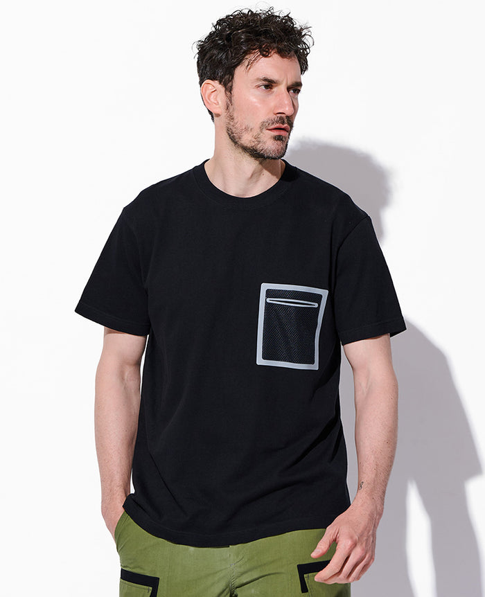 メッシュトリミングポケット Tee – 買えるLEON
