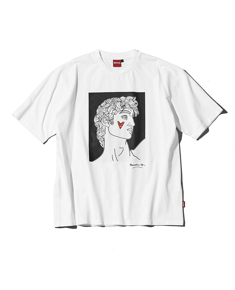 クルーネックTシャツ