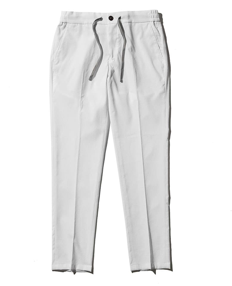two way stretch seersucker easy slim fit