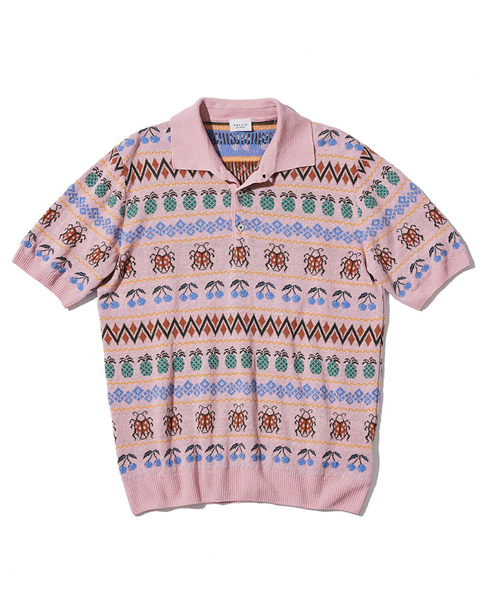 名門GALLIA 極上の紳士ポロセーター　買えるLEONモデル　粋なブルー色 GALLIA KNIT PROJECT（ガリア ニット プロジェクト） – 買えるLEON
