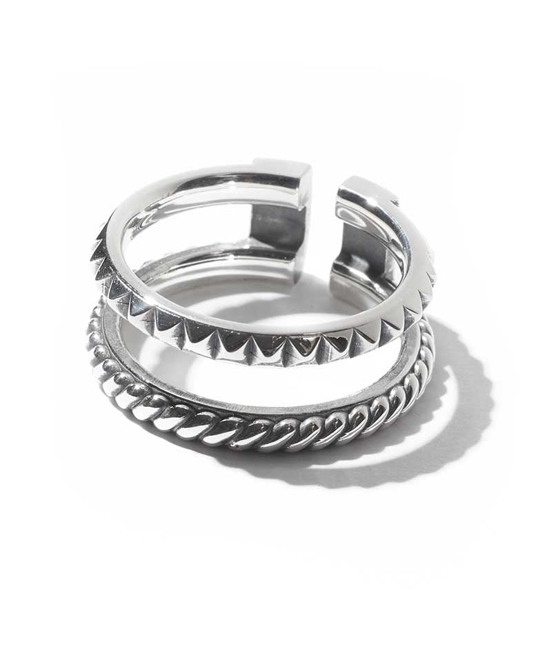 Studs&Rope Space Ring