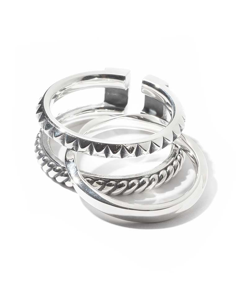 Studs&Rope Space Ring
