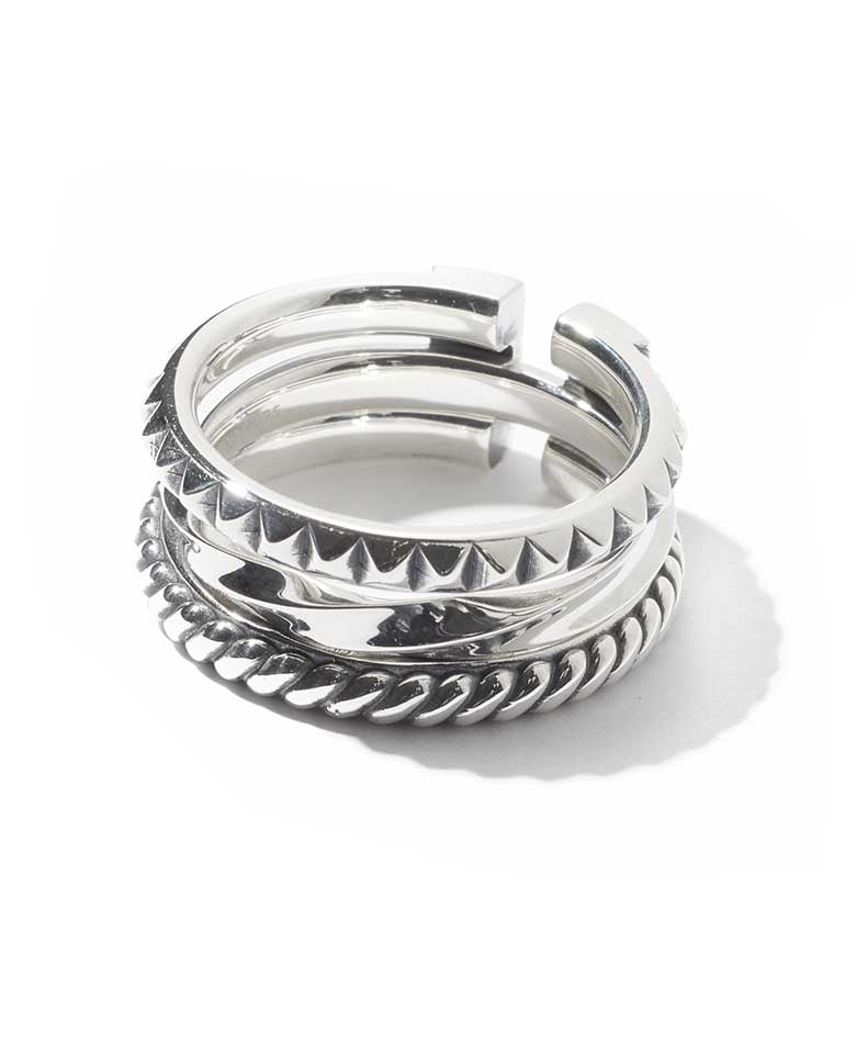 Studs&Rope Space Ring