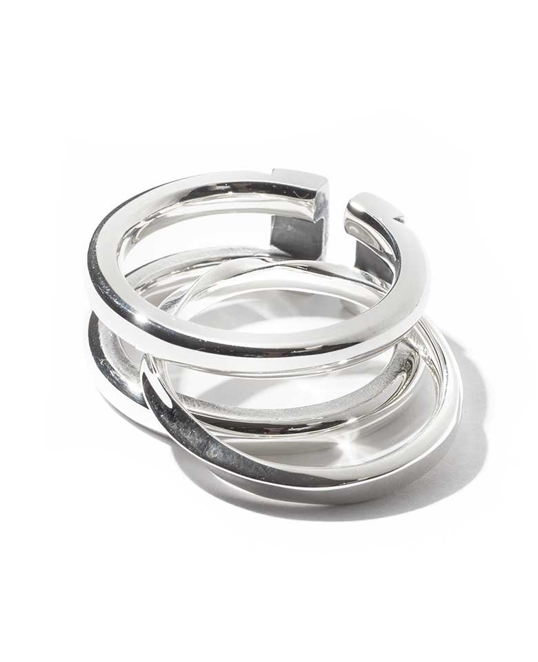 Twin Highdome Space Ring