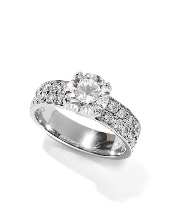 カポ パヴェダイヤリング 5ct