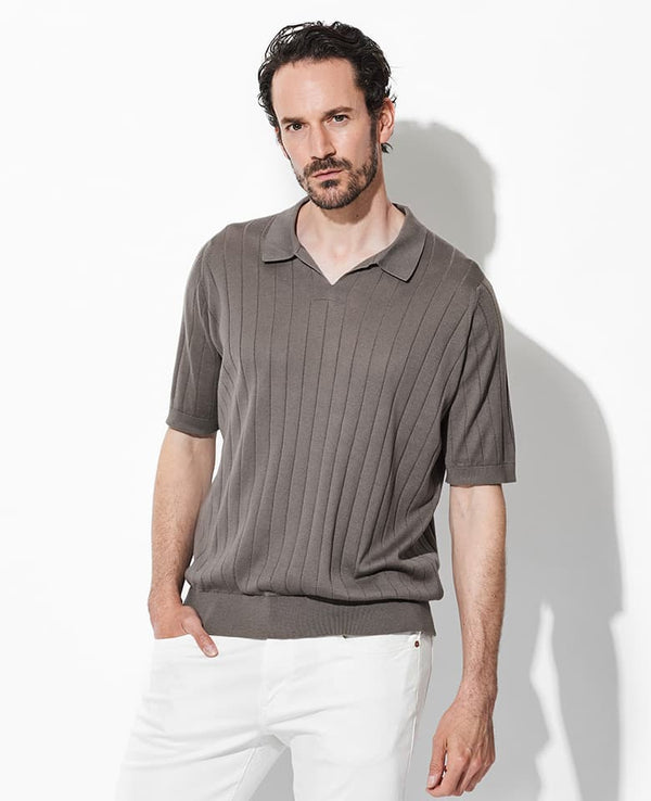 Skipper knit polo shirt