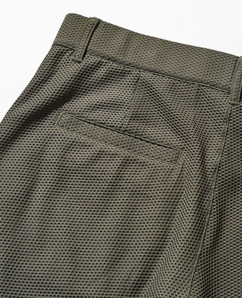 Stretch mesh shorts