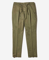 Cotton stretch drawcord pants