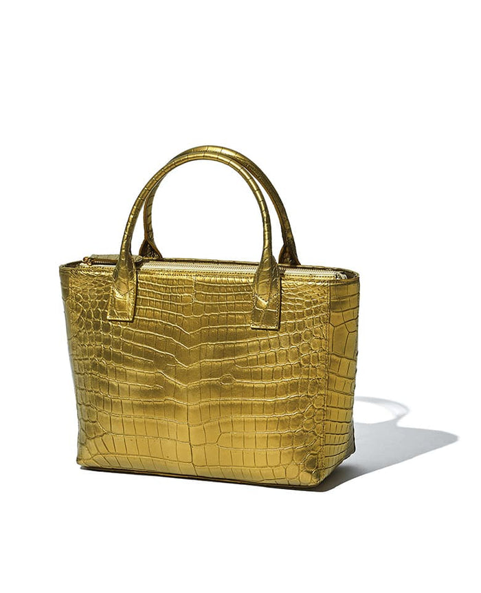 Croco Emboss Leather Totebag【EUROKENVY®︎ オリジナルレザー