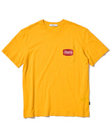 ベーシックジャージーレトロプリント ポケTシャツ