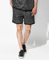 [No pistol] Washed denim shorts