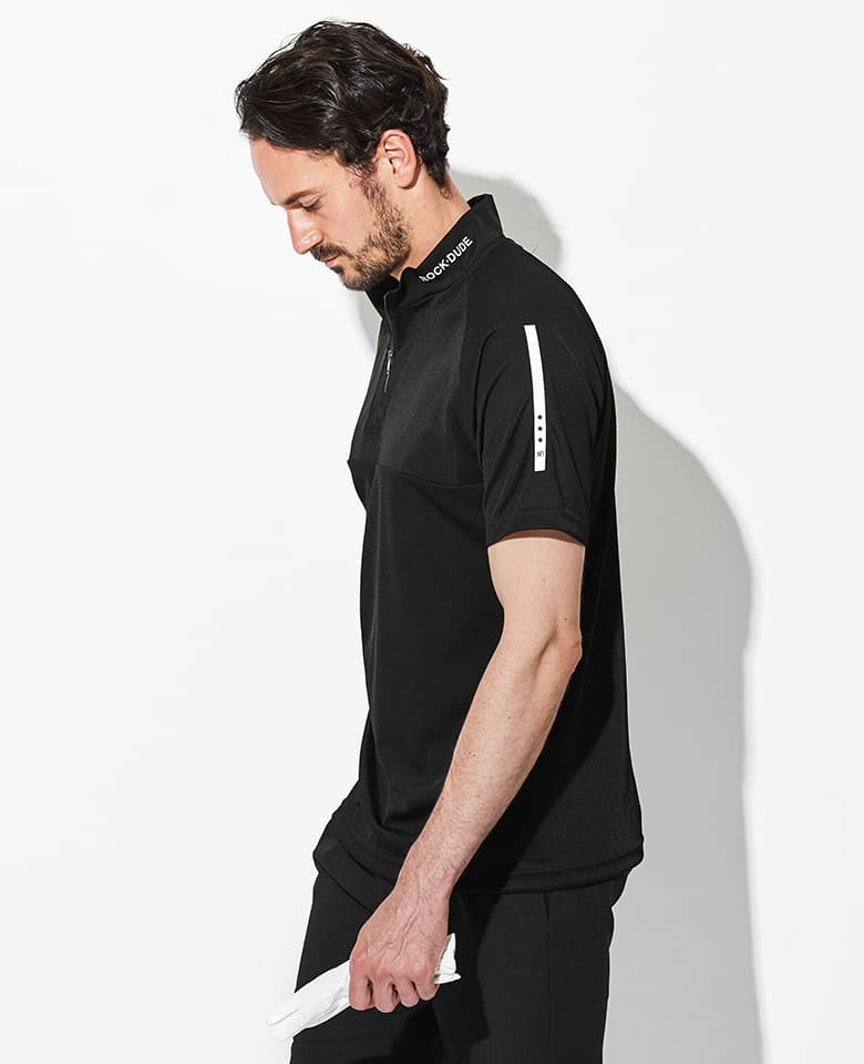 Active Raglan Zip Polo