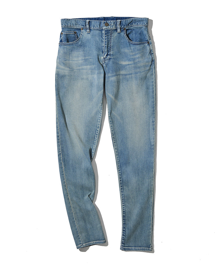 LEON掲載1piu1uguale3 ANKLECUT SWEATデニムパンツⅥ LEON掲載1piu1uguale3 ANKLECUT SWEATデニムパンツⅥ