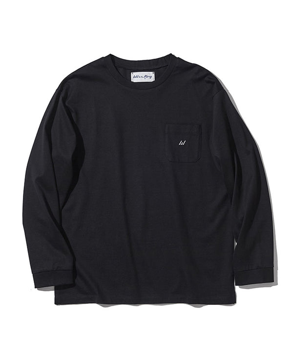 パッチポケットロングスリーブルーズTシャツ