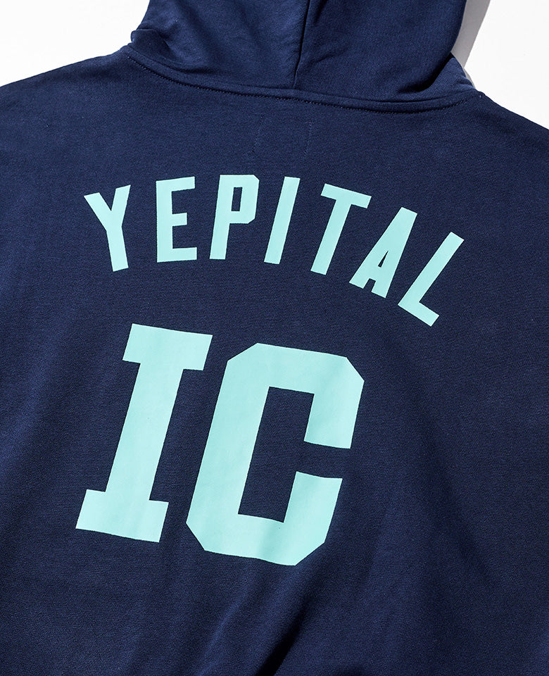 "IC" ジップフーディ