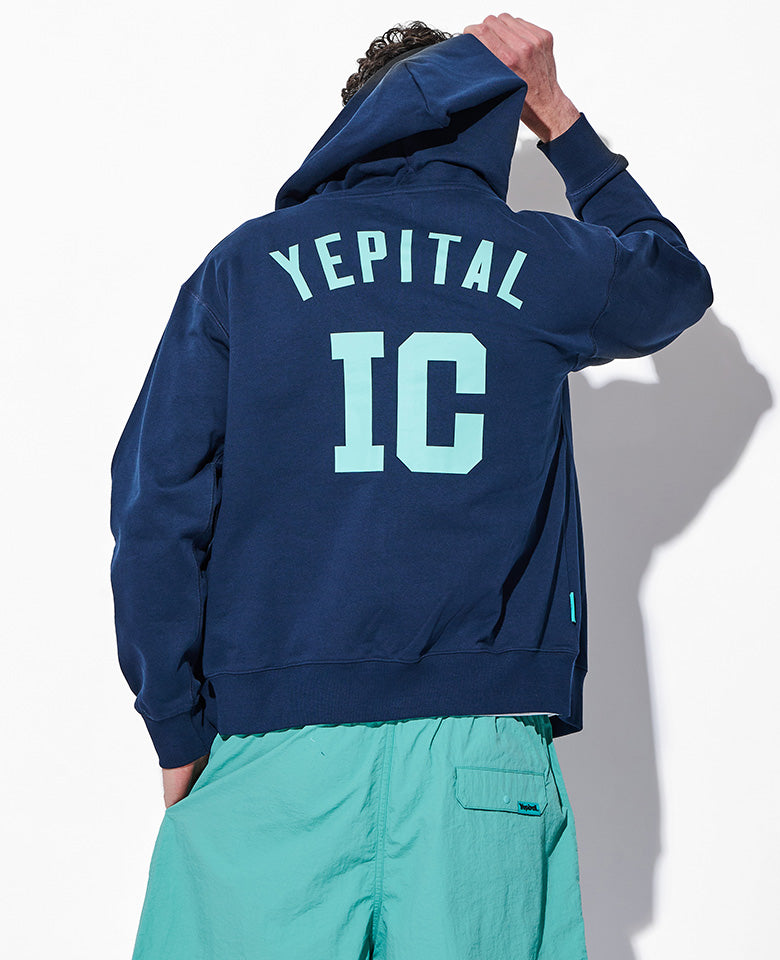 "IC" ジップフーディ