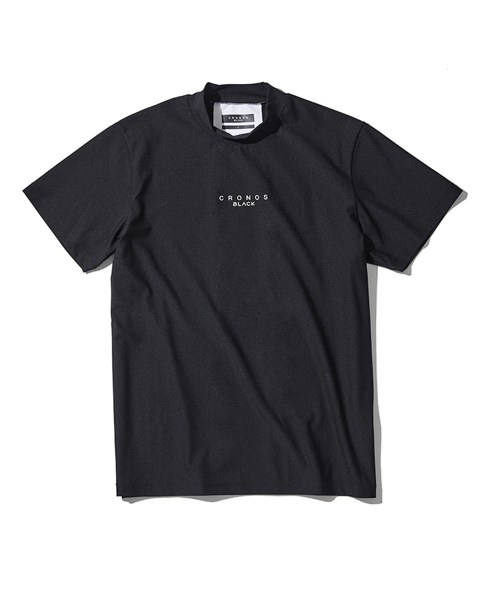 CRONOS BLACK　ゴルフウェア　モックネックインナーtシャツ　クロノス CRONOS BLACK MOCK NECK LONG SLEEVE T-SHIRT【BLACK】