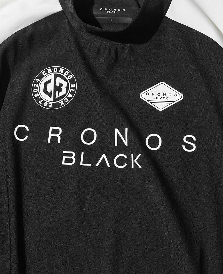 クロノス ブラック クールシールド モックネック