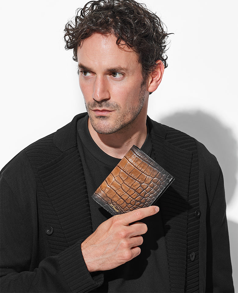 ル・グラン アトリエ 2つ折りバーティカルウォレット 7CC