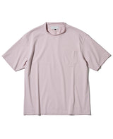 LEON別注 プレーティングシングルジャージクールネックTシャツ