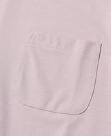 LEON別注 プレーティングシングルジャージクールネックTシャツ