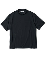 LEON別注 プレーティングシングルジャージクールネックTシャツ