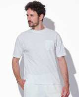 LEON別注 プレーティングシングルジャージクールネックTシャツ