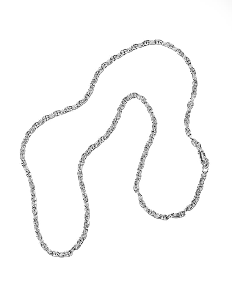 SILVER BULLET Anchor Chain Necklace (SV925)