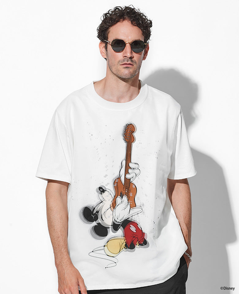 ギターミッキーTシャツ