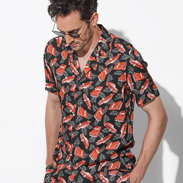 tenderloin 黄金期　刺繍入りショートスリーブボーリングシャツ 03FS/0990 バイカラーショートスリーブボウリングシャツ