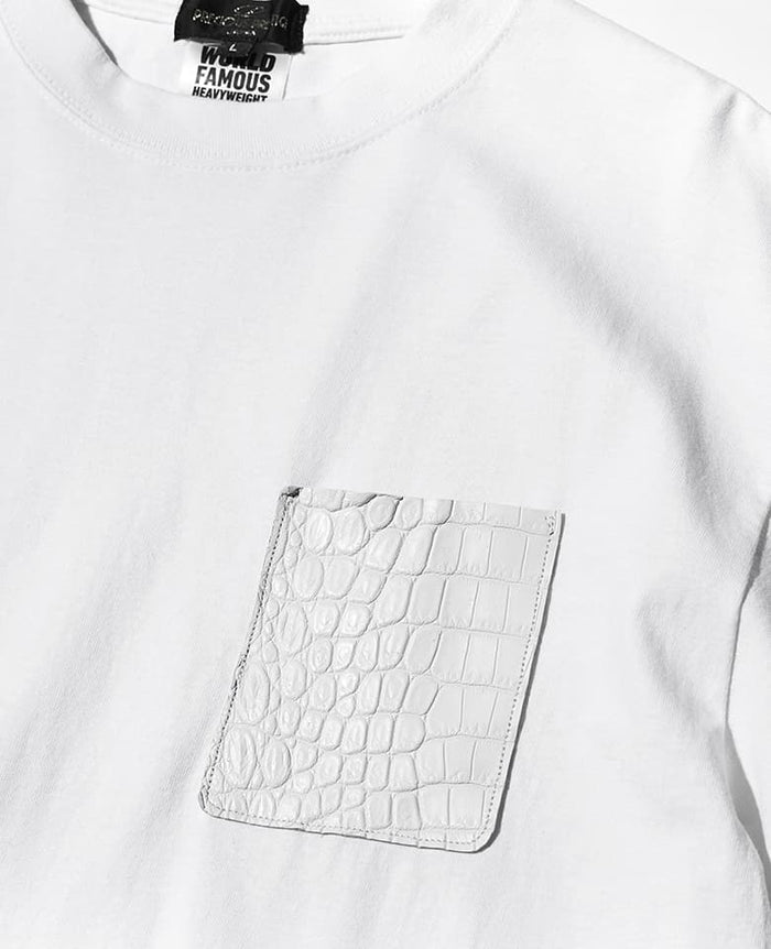 STONE  ホワイト Tシャツ ジッパーポケット付き メンズ ポケット付きワンポイントTシャツ【TEMP-C】 通販 [1602-08250