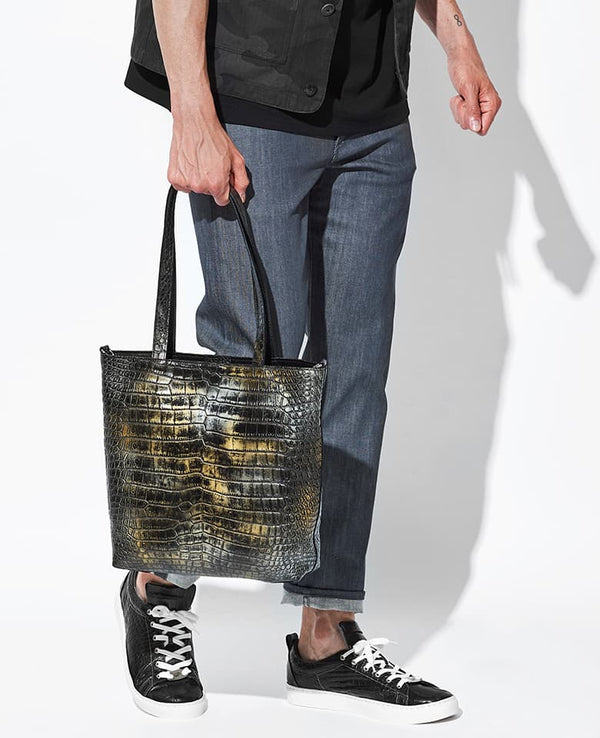 [July 13th] Crocodile tote bag