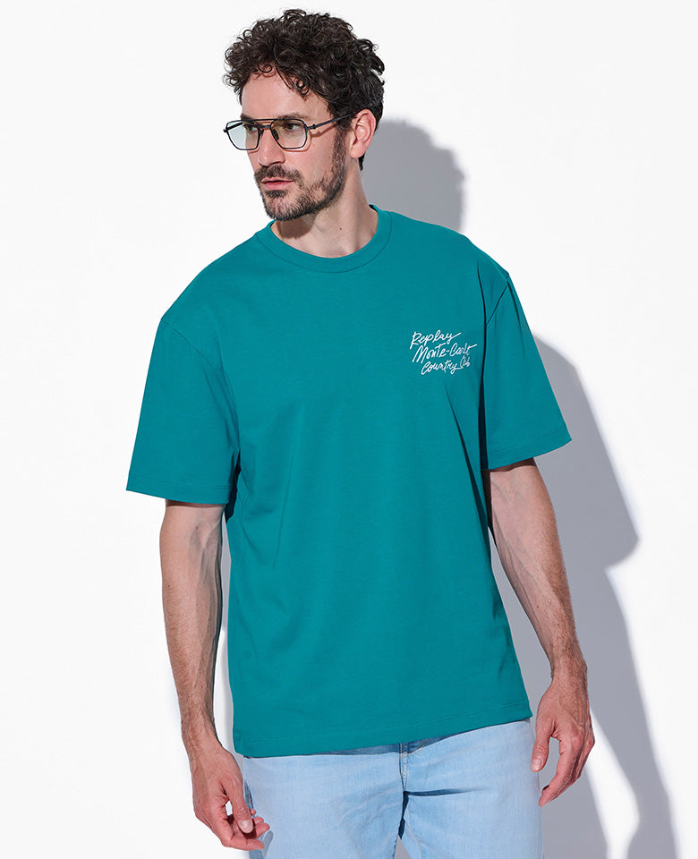 REPLAY × Monte Carlo Country Club オーバーサイズ Tシャツ