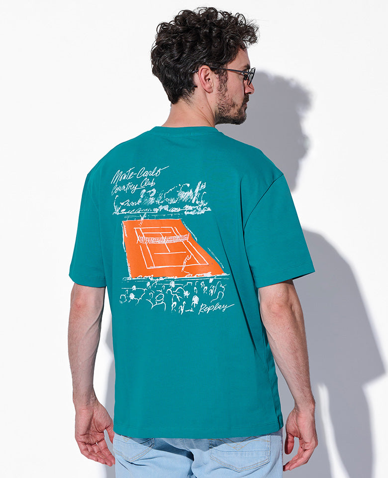 REPLAY × Monte Carlo Country Club オーバーサイズ Tシャツ